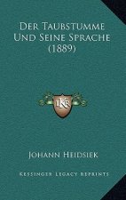 Der Taubstumme Und Seine Sprache (1889)