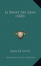 Le Droit Des Gens (1820)
