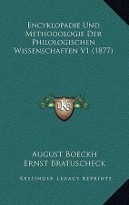 Encyklopadie Und Methodologie Der Philologischen Wissenschaften V1 (1877)