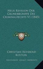 Neue Revision Der Grundbegriffe Des Criminalrechts V1 (1845)