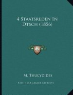 4 Staatsreden In Dtsch (1856)