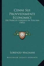 Cenni Sui Provvedimenti Economici: Dei Principi Lorenesi in Toscana (1852)