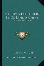 A Propos Du Tonkin Et de L'Indo-Chine: Octobre 1886 (1886)