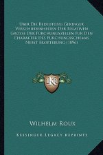 Uber Die Bedeutung Geringer Verschiedenheiten Der Relativen Grosse Der Furchungszellen Fur Den Charakter Des Furchungsschemas Nebst Erorterung (1896)