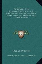 Die Genesis Der Religionsphilosophie A. E. Biedermanns, Untersucht Nach Seiten Ihres Psychologischen Ausbaus (1898)