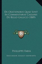de Orationibus Quae Sunt in Commentariis Caesaris de Bello Gallico (1889)