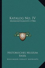 Katalog No. IV: Musikinstrumente (1906)
