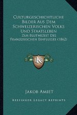 Culturgeschichtliche Bilder Aus Dem Schweizerischen Volks Und Staatsleben: Zur Bluthezeit Des Franzosischen Einflusses (1862)