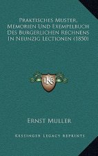 Praktisches Muster, Memorien Und Exempelbuch Des Burgerlichen Rechnens in Neunzig Lectionen (1850)