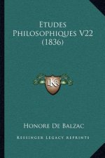 Etudes Philosophiques V22 (1836)