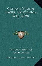 Cofiant y John Davies, Picatonica, Wis (1878)