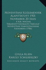 Novenytani Kozlemenyek Alapittatott 1901 November 20-Ikan: A Kir. Magyar Termeszettudomanyi Tarsulat Novenytani Szakosztalyanak Folyoirata (1906)