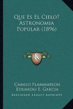 Que Es El Cielo? Astronomia Popular (1896)