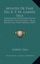 Apuntes de Viaje del R. P. Fr. Gabriel Sala: Exploracion de Los Rios Pichis, Pachitea y Alto Ucayali y de La Region del Gran Pajonal (1897)
