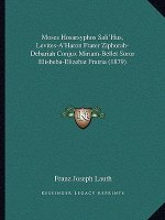 Moses Hosarsyphos Sali'hus, Levites-A'Haron Frater Ziphorah-Debariah Conjux Miriam-Bellet Soror Elisheba-Elizebat Fratria (1879)