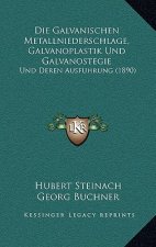 Die Galvanischen Metallniederschlage, Galvanoplastik Und Galvanostegie: Und Deren Ausfuhrung (1890)