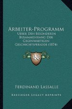 Arbeiter-Programm: Ueber Den Besonderen Busammenhang Der Gegenwartigen Geschichtsperiode (1874)
