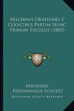 Aeschinis Orationes E Codicibus Partim Nunc Primum Excussis (1865)