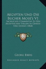 Aegypten Und Die Bucher Mose's V1: Sachlicher Commentar Zu Den Aegyptischen Stellen In Genesis Und Exodus (1868)