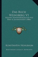 Das Buch Weinsberg V1: Kolner Denkwurdigkeiten Aus Dem 16 Jahrhundert (1886)