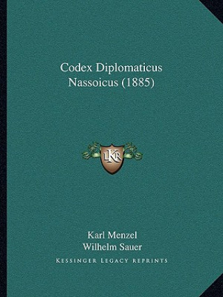 Codex Diplomaticus Nassoicus (1885)