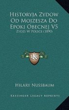 Historyja Zydow Od Mojzesza Do Epoki Obecnej V5: Zydzi W Polsce (1890)