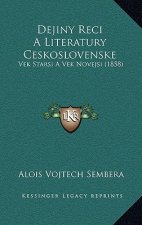 Dejiny Reci A Literatury Ceskoslovenske: Vek Starsi A Vek Novejsi (1858)