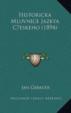 Historicka Mluvnice Jazkya Ceskeho (1894)