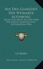 Aus Der Glanzzeit Der Weimarer Altenburg: Bilder Und Briefe Aus Dem Leben Der Furstin Carolyne Sayn-Wittgenstein (1906)