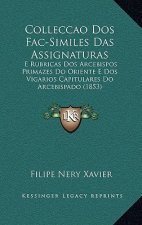 Colleccao Dos Fac-Similes Das Assignaturas: E Rubricas Dos Arcebispos Primazes Do Oriente E Dos Vigarios Capitulares Do Arcebispado (1853)
