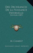 Des Decheances De La Puissance Paternelle: Discours (1887)