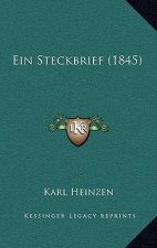 Ein Steckbrief (1845)