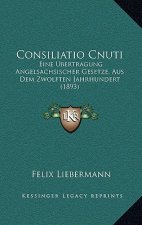 Consiliatio Cnuti: Eine Ubertragung Angelsachsischer Gesetze, Aus Dem Zwolften Jahrhundert (1893)