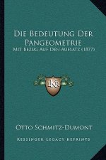 Die Bedeutung Der Pangeometrie: Mit Bezug Auf Den Aufsatz (1877)