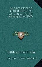 Die Statistischen Unterlagen Der Osterreichischen Wahlreform (1907)