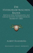 Die Hydroelektrischen Bader: Kritisch Und Experimentell Auf Grund Eigener Untersuchungen Bearbeitet (1883)