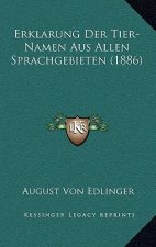 Erklarung Der Tier-Namen Aus Allen Sprachgebieten (1886)