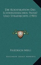 Die Kodifikation Des Schweizerischen Privat Und Strafrechts (1901)