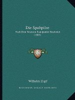 Die Spaltpilze: Nach Dem Neuesten Standpunkte Bearbeitet (1885)