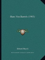 Hans Von Bartels (1903)