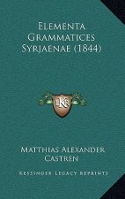 Elementa Grammatices Syrjaenae (1844)