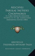 Aeschyli Fabulae Iketides Choiphoroi: In Libro Mediceo Mendose Scriptae Ex Vv. Dd. Coniecturis Emendatius Editae (1883)