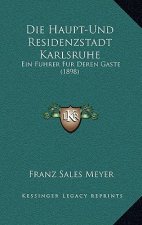 Die Haupt-Und Residenzstadt Karlsruhe: Ein Fuhrer Fur Deren Gaste (1898)