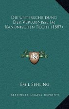 Die Unterscheidung Der Verlobnisse Im Kanonischen Recht (1887)