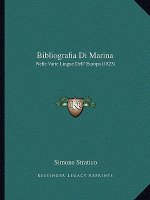 Bibliografia Di Marina: Nelle Varie Lingue Dell' Europa (1823)