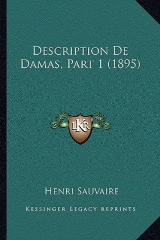 Description De Damas, Part 1 (1895)