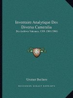 Inventaire Analytique Des Diversa Cameralia: Des Archives Vaticanes, 1389-1500 (1906)