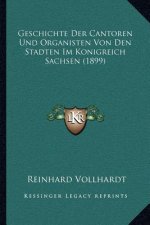 Geschichte Der Cantoren Und Organisten Von Den Stadten Im Konigreich Sachsen (1899)