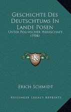 Geschichte Des Deutschtums In Lande Posen: Unter Polnischer Herrschaft (1904)
