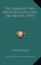 Die Elemente Der Rechtsbildung Und Des Rechts (1877)